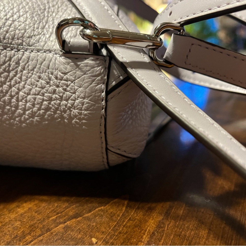 Michael KorsViv soft lilac mist Extra-small Pebbled Leather Mini Backpack - Picture 13 of 16